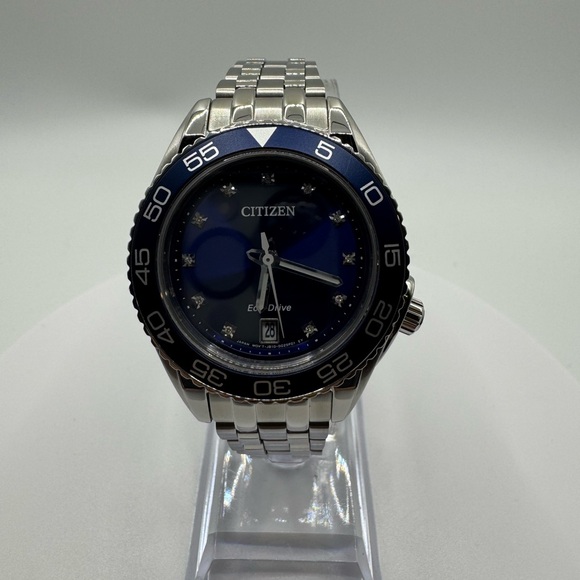 Citizen Carson Diamond Stainless Steel Women´s Eco...